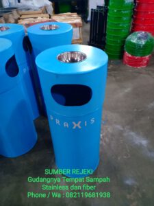 tempat sampah asbak smoking area